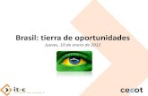 Jueves, 19 de enero de 2012 - cecot-rubi.catcecot-rubi.cat/estudis_informes/brasiltierraoportunidadescecot.pdf · la economia brasileÑa Brasil está dividido en 5 macro regiones: