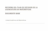 Reforma del plan de estudios de la [Modo de compatibilidad]matematicas.altamirano.biz/Reforma_del_plan_de_estudios... · 2007-01-11 · FUNDAMENTOS DEL PLAN DE ESTUDIOS ´Et f l t