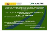 MAPAS ESTRATÉGICOS DE RUIDO DE LOS GRANDES EJES …sicaweb.cedex.es/docs/mapas/fase1/ferrocarril/Estado... · 2008-02-20 · El estudio incluye la realización de los mapas estratégicos