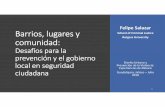 Felipe Salazar Barrios, lugares y School of Criminal ... · Guadalajara, Jalisco – Julio 2018 1. Presentación • Elementos teóricos • Dimensiones Transversales ... • Los