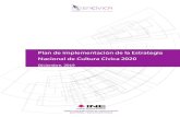 Plan de implementación de la Estrategia Nacional de ... · 4 1. Presentación El Plan de Implementación de la Estrategia Nacional de Cultura Cívica 2020 contiene los proyectos