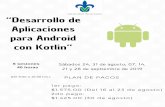 “Desarrollo de Aplicaciones - Universidad Veracruzana · 2019-07-03 · “Desarrollo de Aplicaciones para Android ... 9.1 Soporte para varias versiones de Android 9.2 Uso de librerías