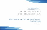 MINISTERIO DE HACIENDA · 2017-12-06 · millones), en los cuales incidieron las reformas tributarias y la mayor eficiencia de los planes de fiscalización. Los Ingresos Tributarios