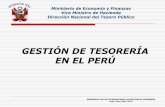 GESTIÓN DE TESORERÍA EN EL PERÚ - Argentina.gob.arfotegal.mecon.gov.ar/documentos/seminarios/2010-peru/... · 2016-08-03 · La Dirección Nacional del Tesoro Público (DNTP) es