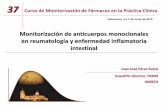 Monitorización de anticuerpos monoclonales en reumatología y … · 2019-05-13 · Fagocitosis, pinocitosis y endocitosis vía receptor ... Variabilidad Interindividual Moderada!