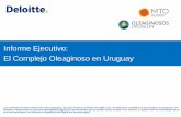 Informe Ejecutivo: El Complejo Oleaginoso en Uruguay · de la cosecha, incluso pese a no lograr consolidar una mejora significativa de los rendimientos. La producción de oleaginosos