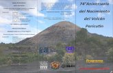 del Volcán Parícutin - UNAM...74 Aniversario del Nacimiento del Volcán Parícutin- Programa 20 al 25 de febrero del 2017 Jueves 23 de febrero MESA REDONDA Las zonas potenciales