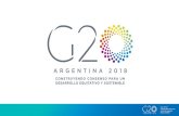 QUE ES EL G20?QUE ES EL G20? El G20, o Grupo de los 20, es el principal foro internacional para la cooperación económica, financiera y política: aborda los grandes desafíos globales