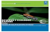 RESERVA Y ECOLODGE KAPAWI - Equator Initiative...4 La Reserva y Ecolodge ‘Kapawi´ es un proyecto comunitario en la Amazonía ecuatoriana que tiene como objetivo ofrecer servicios