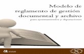 Modelo de reglamento de - Diputacion Alicante · 2015-10-06 · redacción del modelo de reglamento y carpetas para almacenar documentación necesaria para el proceso. Casi todo ello