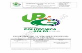 PR-SPAR-02 PROCEDIMIENTO DE comunicacion oficial interna y externaupdelgolfo.mx/inicio/pdf/procedimientosITAIP/procadmin... · 2017-10-18 · Procedimiento de Comunicación Oficial