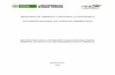 MINISTERIO DE AMBIENTE Y DESARROLLO SOSTENIBLE AUTORIDAD NACIONAL DE …portal.anla.gov.co/documentos/institucional/Metodologia... · 2015-04-09 · ministerio de ambiente y desarrollo