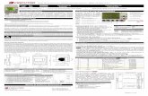 Relé de protección diferencial electrónico WRU-10 RAL 0.3-1docs.circutor.com/docs/M008A01-01.pdf · 2016-04-12 · Código code Tipo Type Sensibilidad (A) Sensivity Retardo disparo