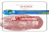 Panorama Internacional - WordPress.com · 2014-06-12 · 2 Panorama Internacional (mayo 2014) – SAL- Digital. trata de un paso significativo en busca de la desmovilización completa