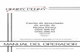 (Documentos traducidos disponibles en CD en el manual) … · 2018-03-01 · Model ODS-300 FM07-671-B 11-22-10 Carrito de desechado de aceite de Henny Penny ODS-300.02 ODS-300.03