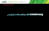 4012927037416download.xbox.com/content/4b4e080a/MGR_XB360_GonD_Full... · 2013-05-03 · Al insertar el disco de “Metal Gear Rising: Revengeance” en el sistema de entretenimiento