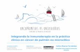 Integrando la inmunoterapia en la práctica clínica en cáncer de …oncopromesas-oncosaurios.com/wp-content/uploads/2017/07/... · 2017-07-17 · Coordinador Científico: Dr. Fernando