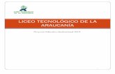 LICEO TECNOLÓGICO DE LA ARAUCANÍA...El Liceo Tecnológico de la Araucanía de Temuco fue fundado el año 1974. El establecimiento imparte las siguientes especialidades de la Modalidad
