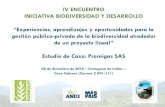 Presentación de PowerPoint ENCUENTRO INICIATIVA...bosque seco) Control de sedimentación Control de riesgo y Regulación hídrica Abastecimiento de agua Contaminación Sedimentación