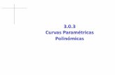 3.0.3 Curvas Paramétricas Polinómicascad3dconsolidworks.uji.es/t2/26.pdf · 2018-09-13 · sencillas Se necesita experiencia para controlar toda la variedad de parámetros de control
