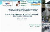 CUENTAS AMBIENTALES DE PANAMÁ - RECURSOS HÍDRICOS · 2018-12-11 · que hacen un uso más eficiente de los recursos naturales. La economía panameña depende en gran medida de los