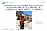 COMISION DE MONITOREO, SEGUIMIENTO Y ...regionmoquegua.gob.pe/transparencia/Mesadedialogo/CMSV...1. Presentación de la Validación de la Línea Base Ambiental ante el Comité de Monitoreo,