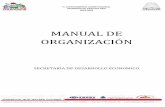 MANUAL DE ORGANIZACIÓNtizayuca.gob.mx/Transparencia/Fracciones/sedeco/MANUALDE... · 2017-05-05 · H. AYUNTAMIENTO CONSTITUCIONAL MUNICIPIO DE TIZAYUCA HGO 2016-2020 INTRODUCCIÓN