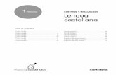 PRIMARIA CONTROL Y EVALUACIÓN Lengua …Control y evaluación Lengua castellana 1 es una obra colectiva, concebida, creada y realizada en el Departamento de Primaria de Santillana