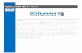 Aplicación de Empleo - Robert A. Bothman Construction · 2018-01-26 · Aplicación de Empleo Quality People. Quality Projects. ™ Robert A. Bothman Construction es un empleador