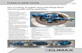 FF8200 FLANGE FACER 1 FF82 2015 · 2020-03-02 · FF8200 FLANGE FACER One of a family of rugged, heavy-duty flange facers with facing AND milling capabilities. Rugged Machine Design