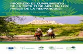 PROGRESO DE CUMPLIMIENTO DE LA META 11 DE AICHI EN LOS ... · adoptaron el Plan Estratégico para la Diversidad Biológica 2011-2020, compuesto por 20 metas globales (denominadas