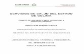 SERVICIOS DE SALUD DEL ESTADO DE COLIMA · 2016-09-01 · servicios de salud del estado de colima comitÉ de adquisiciones, servicios y ... anexo 11-a resumen de propuesta economica.