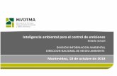 Estado actual DIVISION INFORMACION AMBIENTAL ...downloads.gvsig.org/download/events/jornadas-uruguay/2018...Para mitad del año 2019 se estarían recibiendo automáticamente datos