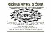 NOTA PRELIMINAR€¦ · Provincia de Santiago del Estero y hacia el sur. ... El llamado Centro Histórico de la ciudad de Córdoba es una de las áreas urbanas mejor preservadas del