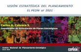 VISIÓN ESTRATÉGICA DEL PLANEAMIENTO EL PEDN al 2021bioseguridad.minam.gob.pe/wp-content/uploads/2016/09/... · 2016-11-14 · 3 I. EL CEPLAN Y EL SINAPLAN i. El CEPLAN El Centro