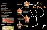 Carnes Helado de NAta - Bar Restaurante La Parilla Donde ...laparrilladondeaurelio.es/assets/parrilla_comedor_jun.pdf · Carnes Costillas a la Parrilla con salsa barbacoa Pluma ibérica