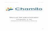 Manual del administrador Chamilo 1 - Sinai - Sistema de ......Chamilo 1.10 – Manual del administrador Guía en Español Manual del administrador de Chamilo 1.10 – Octubre 2015