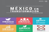 méxico en transformación · MÉXICO incluyente • Se ofrecen 23 productos de la canasta básica a precios preferentes. • 27 mil tiendas comunitarias ˜jas y unidades móviles;