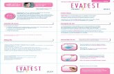 EVATEST CLASSIC 501551-00€¦ · No abrir el envoltorio que contiene el test antes de su uso. Evatest Classic es un test de embarazo para ser realizado en forma privada, desde un