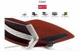 Silla Stay ficha técnica | Muebles de oficina Spacio · dispone de un . sistema de regulación del apoyo lumbar (E) fabricado con material flexible y adaptable, con un recorrido