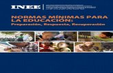 Coordinador de INEE para las Normas Mínimas · 2018-05-23 · 3 Normas mínimas para la educación: Preparación, respuesta, recuperación importante la coordinación entre trabajadores