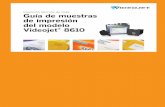 Inyección térmica de tinta Guía de muestras de impresión del … · 2017-06-09 · identificación de productos; proporciona servicios relativos al marcaje, el codificado y la