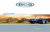 VITHAR cultiva tus pasiones - BCS Agricola€¦ · una gama de tractores con muchas soluciones innovadoras, grandes y pequeñas, destinadas a producir instrumentos de los que estar