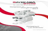 Catalogo - Compresor Serie K - Mayekawa de MéxicoCompresor Reciprocante Serie K El diseño de los compresores alternativos MayekawaSerie K es nuevo en el mercado, cubren la gama entre