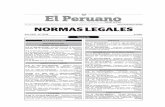 Publicacion Oficial - Diario Oficial El Peruano Peruano 517568 Jueves 27 de febrero de 2014 ENERGIA Y MINAS D.S. N° 007-2014-EM.- Dictan medidas para la atención de solicitudes de