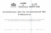 tabasco.gob.mx...a. copia de la declaraciÓn de impuestos y del comprobant del ente-rado respectivo. b. caratulas de conciliaciones de cuentas de cheques e inversiones y caratulas