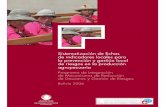 Proyecto: Gestión de Riesgos en los Municipios...Proyecto: Gestión de Riesgos en los Municipios de Cercado y Sipe Sipe “afectados” por el Parque Nacional Tunari SISTEMATIZACIÓN