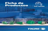 Ficha de Productos - Tigre...Ficha Técnica Normas: NTP ISO 15874-2 Sistemas de Tuberías Plasticas para instalaciones de agua fría y caliente. Polipropileno (PP) Parte 2: Tubos NTP