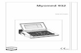 Myomed 932 - PRIM Physio de uso...87 Español Generalidades El Myomed 932 es un aparato universal para feed-back de EMG, feedback de presión, electroterapia y electrodiagnóstico