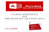 CURSO EXPERTO EN MICROSOFT ACCESS 2013...Curso experto en Microsoft Access 2013 – Alfredo Rico – RicoSoft 2015 2 Í n d i c e 1. Elementos básicos de Access 2013 7. Las consultas